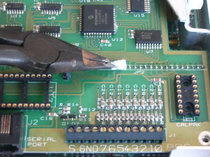 ECM solder cleaning
